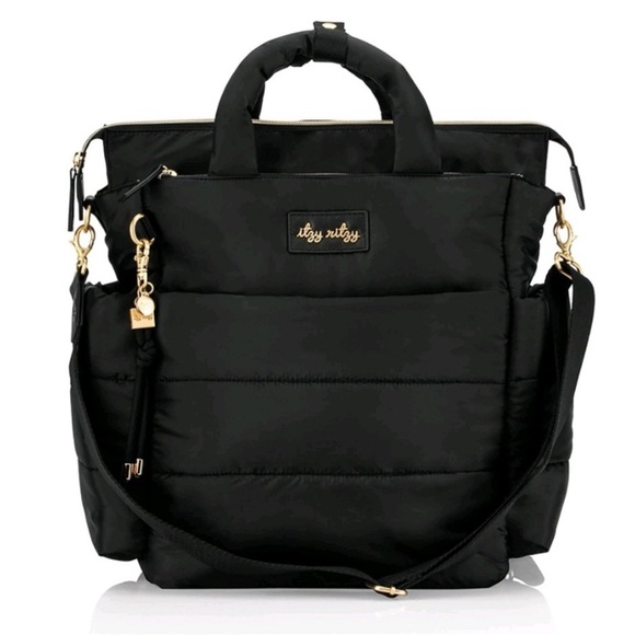 Itzy Ritzy Dream Convertible Diaper Bag
Black-no long strap - Picture 1 of 9